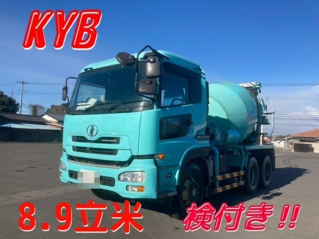UDトラックス（日産） クオン 大型 ミキサー車 ADG-CW2XL (7829)｜中古 