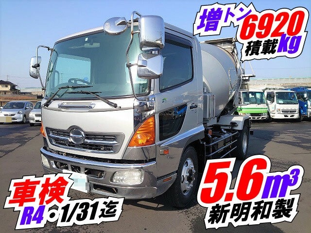 日野 レンジャー 増トン ミキサー車 g Fj7jdwa 38 中古トラックのオンライン売買なら トラッカーズマーケット
